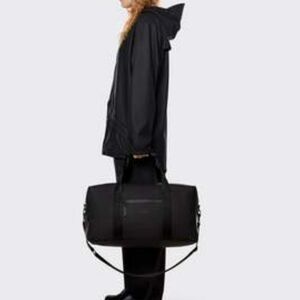 Givenchy Black Nylon Duffle Gym Weekender Bag